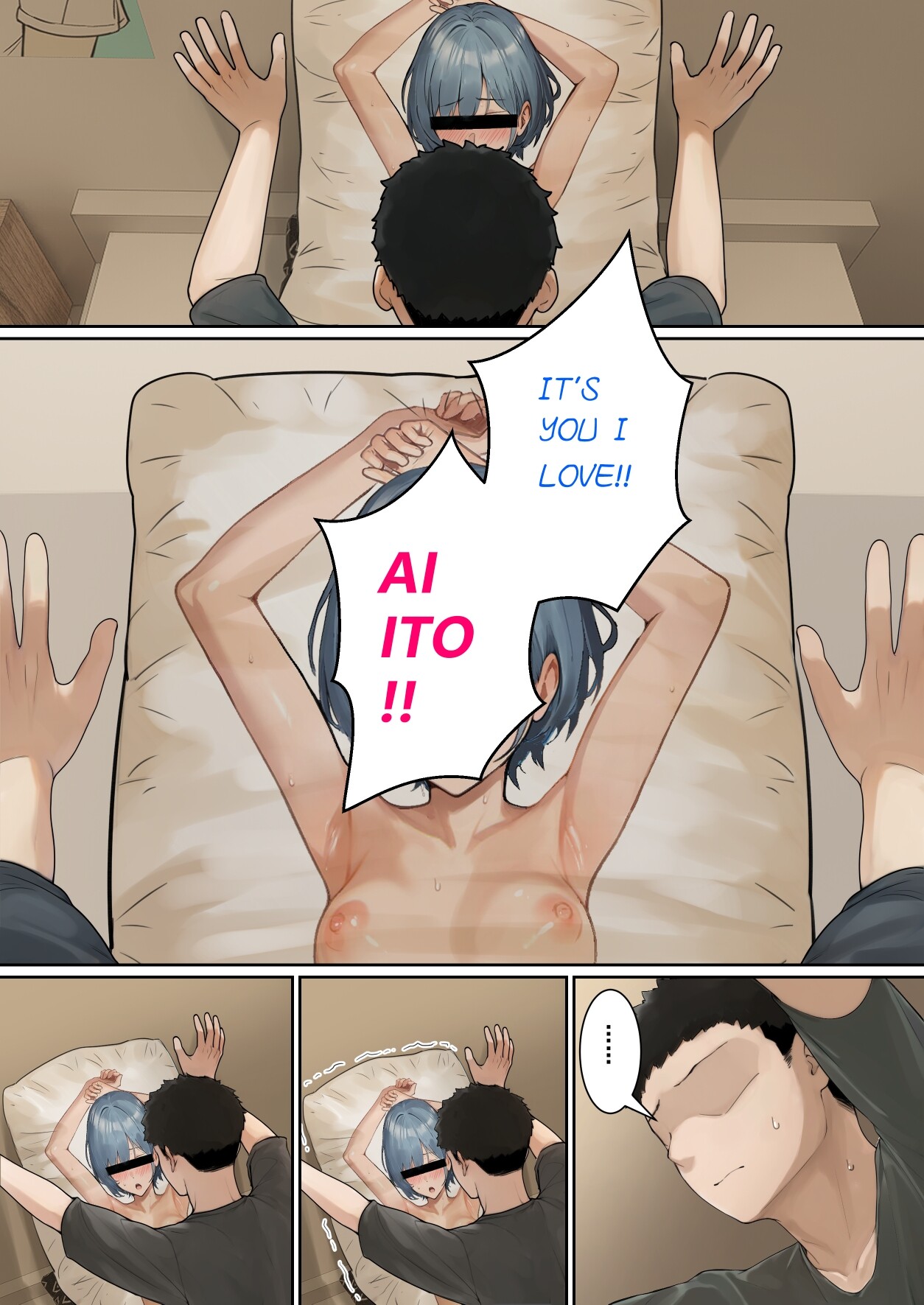 Hentai Manga Comic-My AR glasses can see various stats about my foster sister!?-Read-124